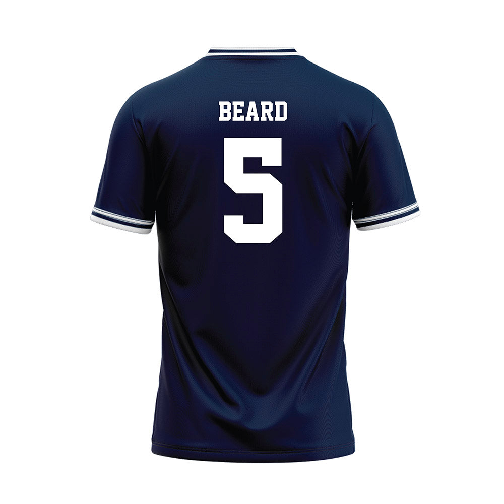 Monmouth - NCAA Baseball : Austin Beard - Blue Jersey-1