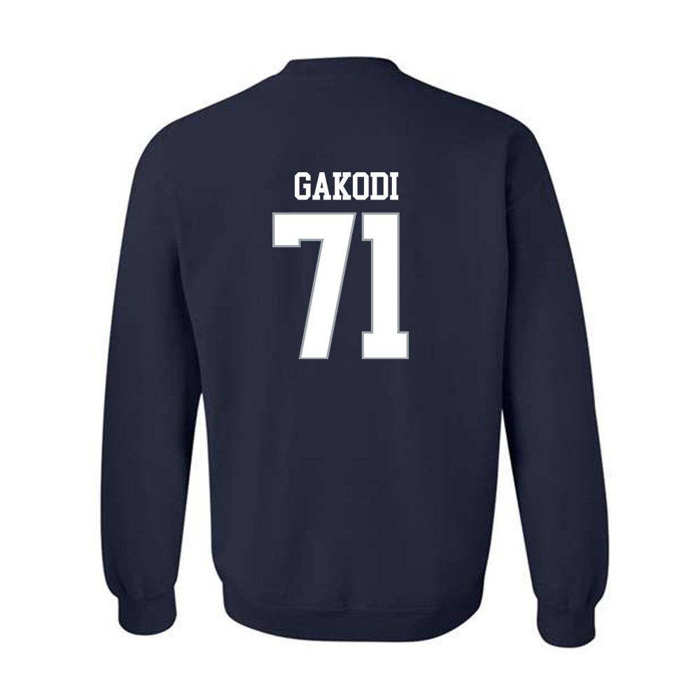 Monmouth - NCAA Football : Moses Gakodi - Replica Shersey Crewneck Sweatshirt-1
