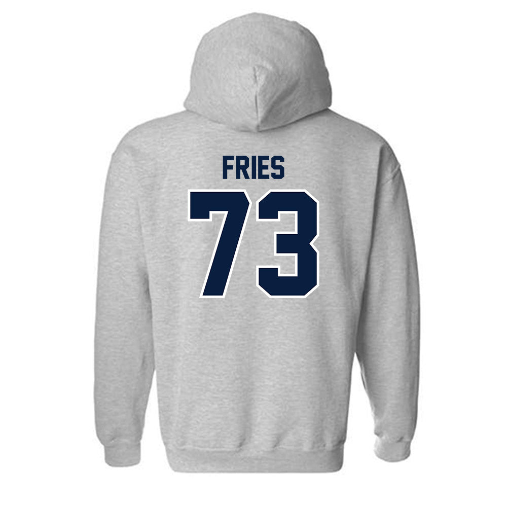 Monmouth - NCAA Football : Matthew Fries - Sports Shersey Hooded Sweatshirt-1