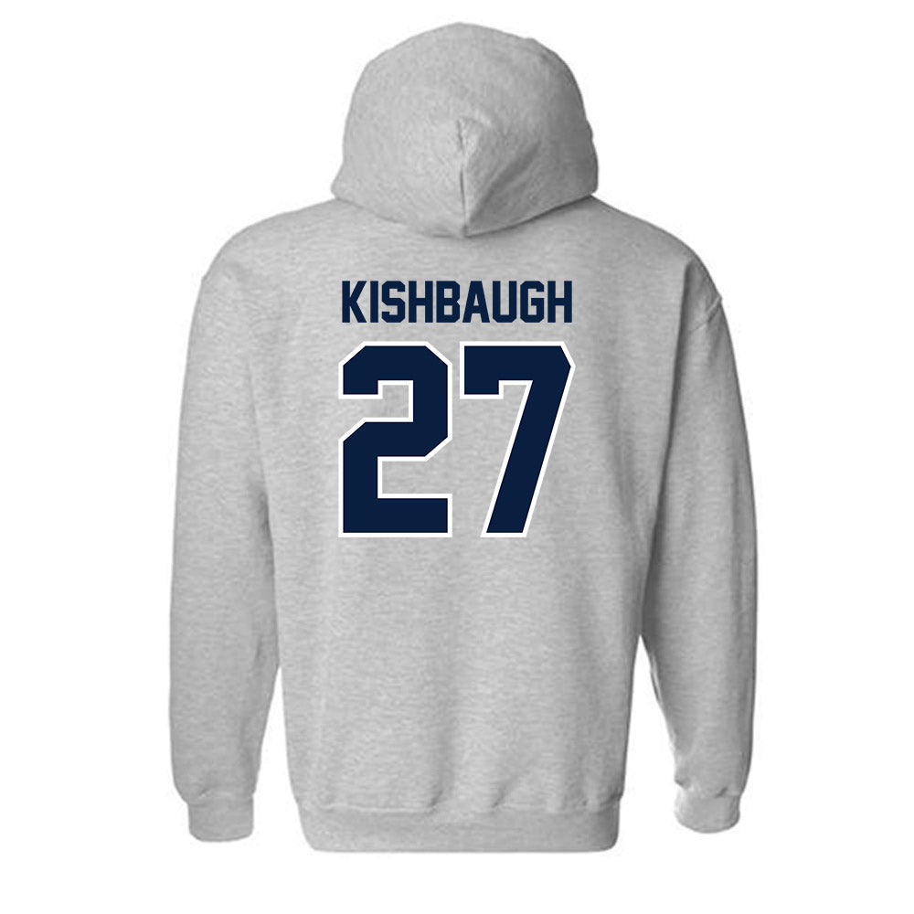 Monmouth - NCAA Football : Spencer Kishbaugh - Sports Shersey Hooded Sweatshirt-1
