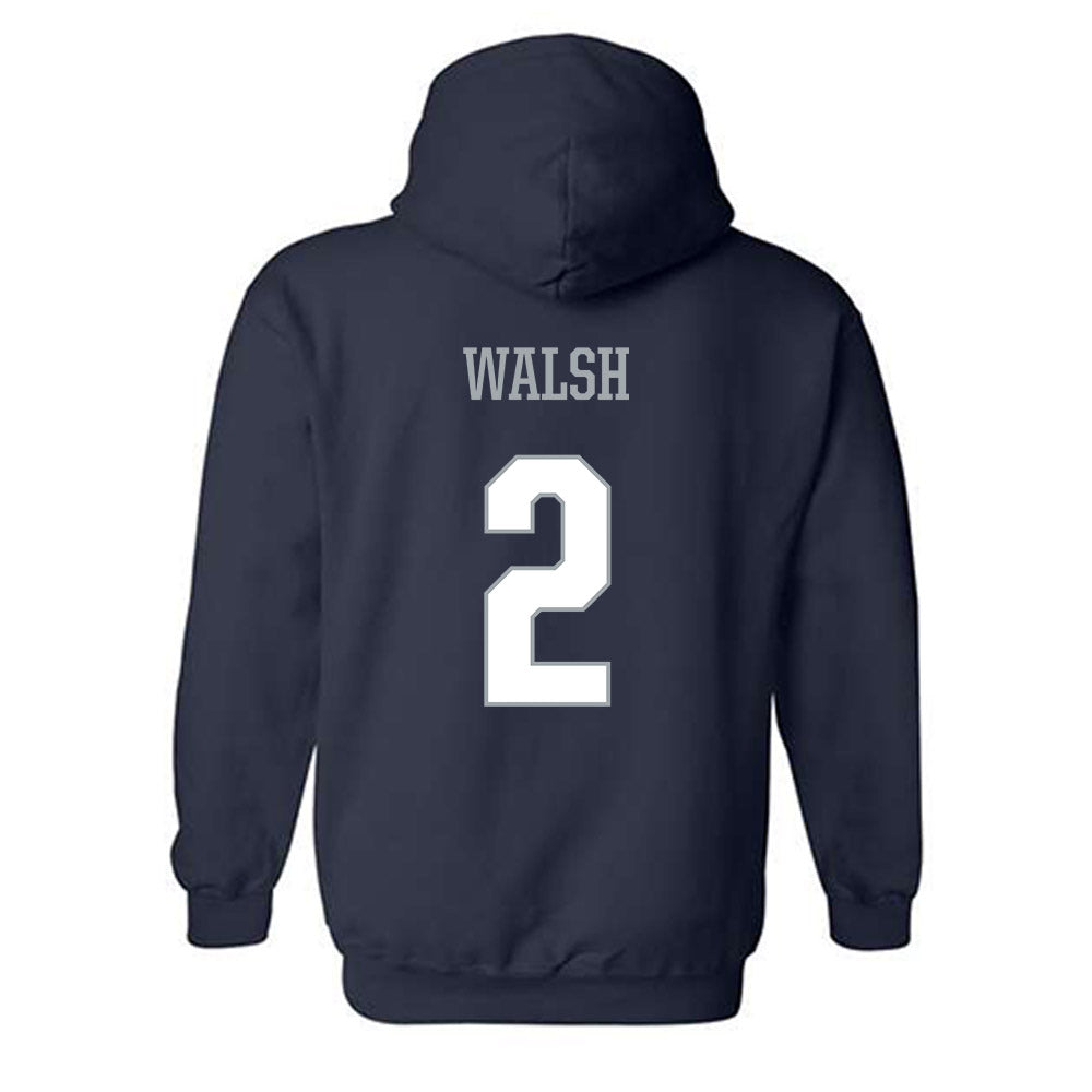 Monmouth - NCAA Baseball : Chris Walsh - Classic Shersey Hooded Sweatshirt-1