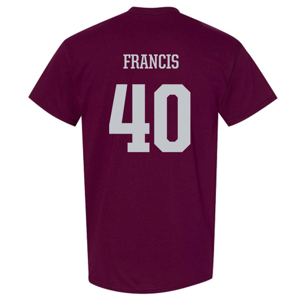 Mississippi State - NCAA Women's Basketball : Madison Francis - Sports Shersey T-Shirt-1