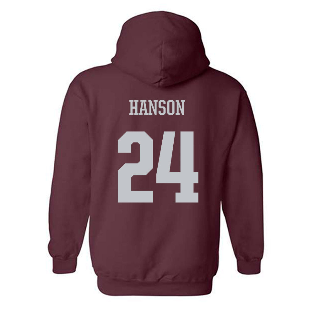 Mississippi State - NCAA Women's Volleyball : Cayley Hanson - Sports Shersey Hooded Sweatshirt-1