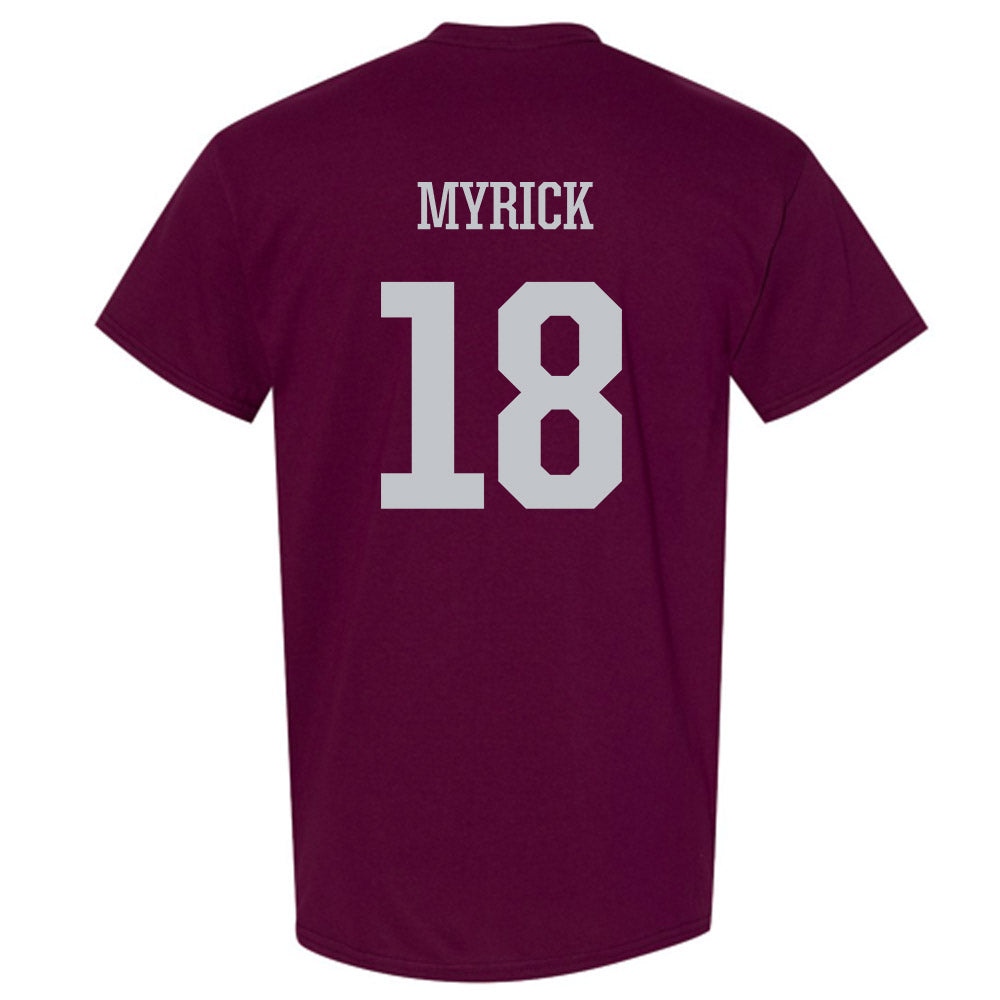 Mississippi State - NCAA Women's Volleyball : Lauren Myrick - Sports Shersey T-Shirt-1