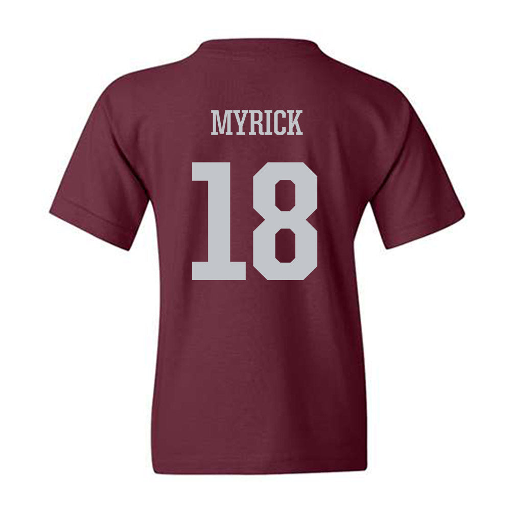 Mississippi State - NCAA Women's Volleyball : Lauren Myrick - Sports Shersey Youth T-Shirt-1