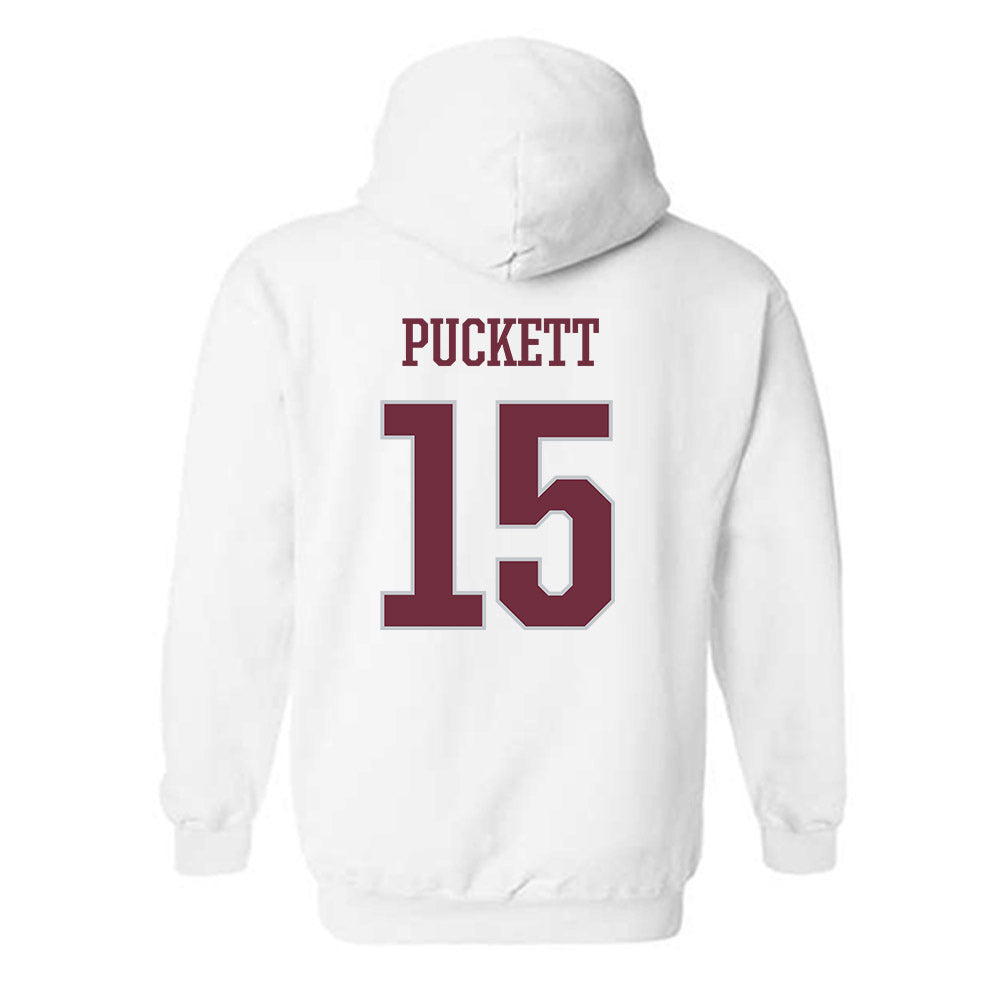 Mississippi State - NCAA Football : Parker Puckett - Sports Shersey Hooded Sweatshirt-1