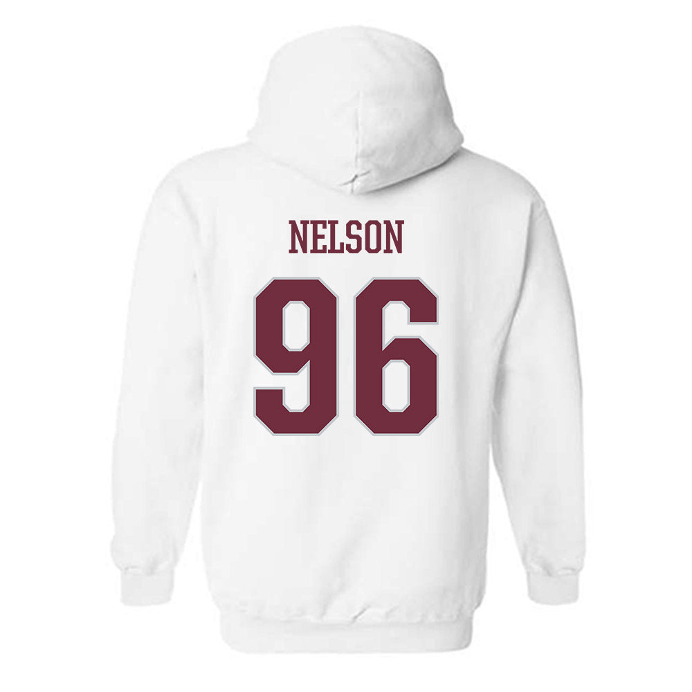 Mississippi State - NCAA Football : John Nelson - Sports Shersey Hooded Sweatshirt-1