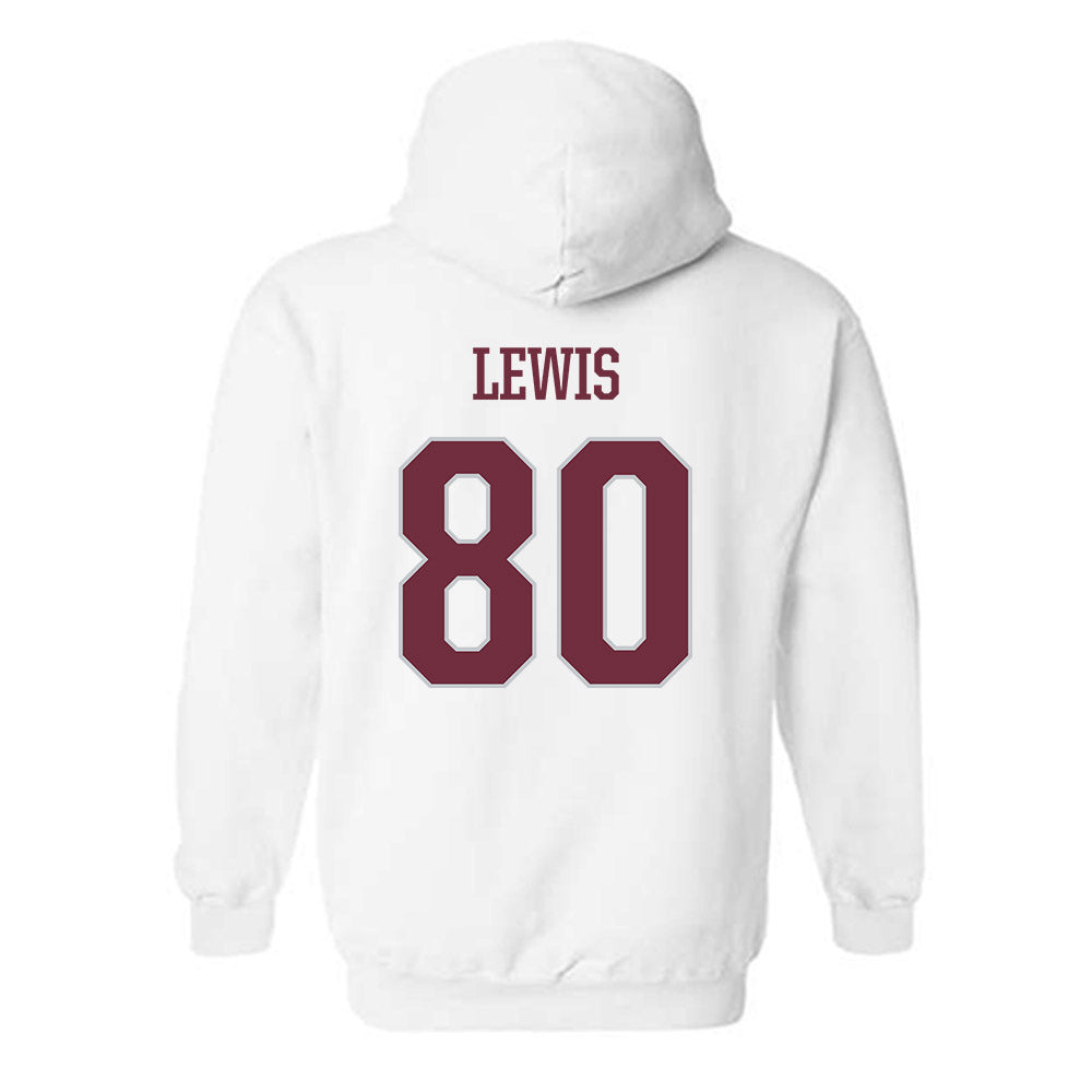 Mississippi State - NCAA Football : Anson Lewis - Sports Shersey Hooded Sweatshirt-1