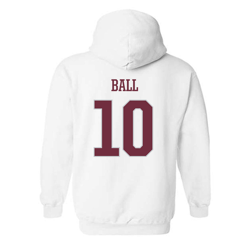 Mississippi State - NCAA Football : Cameron Ball - Sports Shersey Hooded Sweatshirt-1