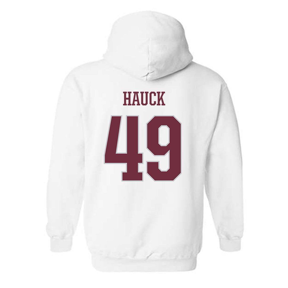 Mississippi State - NCAA Football : Marlon Hauck - Sports Shersey Hooded Sweatshirt-1