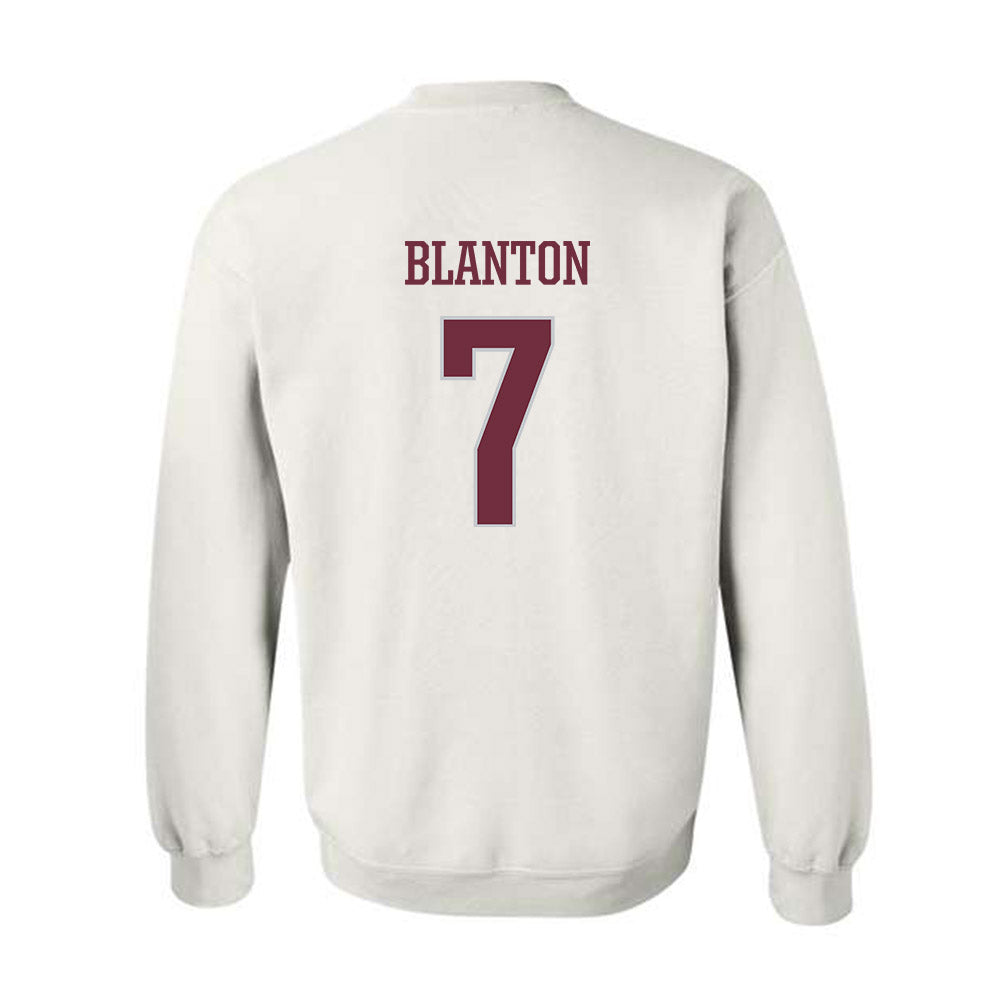 Mississippi State - NCAA Football : Stone Blanton - Sports Shersey Crewneck Sweatshirt-1