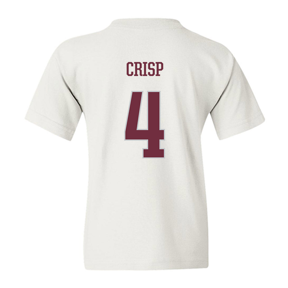 Mississippi State - NCAA Women's Basketball : Trayanna Crisp - Sports Shersey Youth T-Shirt-1