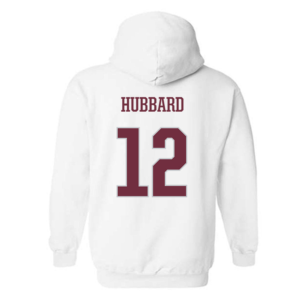 Mississippi State - NCAA Men's Basketball : Josh Hubbard - Sports Shersey Hooded Sweatshirt-1