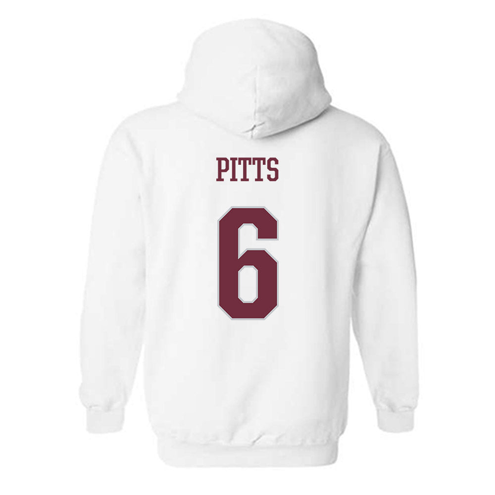 Mississippi State - NCAA Women's Soccer : Ellie Pitts - Sports Shersey Hooded Sweatshirt-1