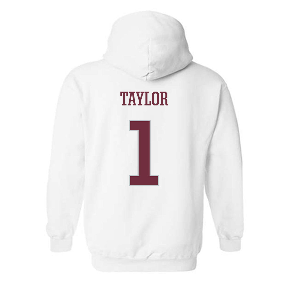 Mississippi State - NCAA Football : KaMario Taylor - Classic Shersey Hooded Sweatshirt-1