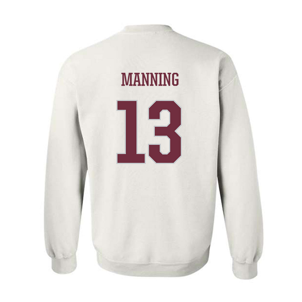Mississippi State - NCAA Football : Jahron Manning - Classic Shersey Crewneck Sweatshirt-1