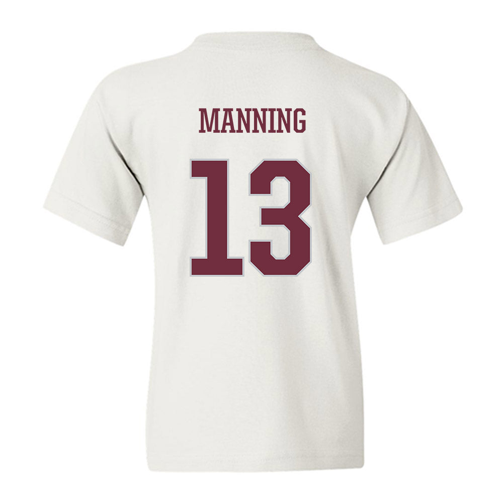 Mississippi State - NCAA Football : Jahron Manning - Classic Shersey Youth T-Shirt-1