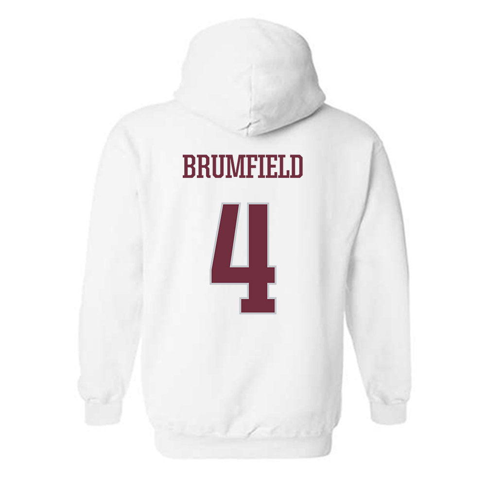 Mississippi State - NCAA Football : DeAgo Brumfield - Classic Shersey Hooded Sweatshirt-1