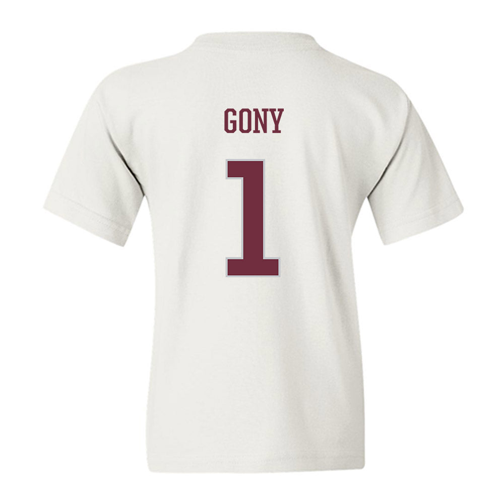 Mississippi State - NCAA Women's Basketball : Nyayongah Gony - Classic Shersey Youth T-Shirt-1