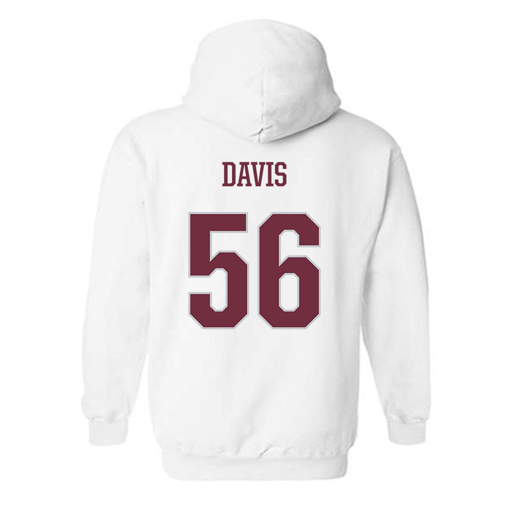 Mississippi State - NCAA Football : Wesley Davis - Classic Shersey Hooded Sweatshirt-1