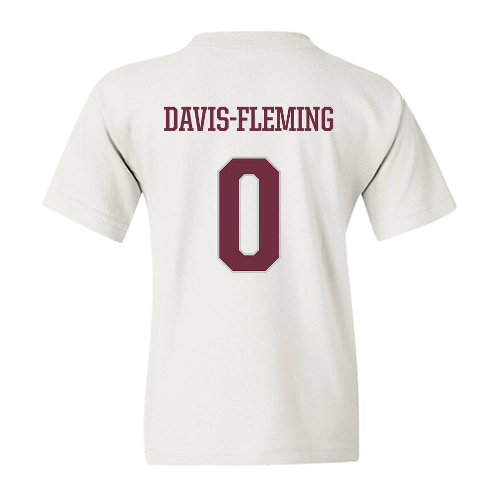 Mississippi State - NCAA Men's Basketball : Jamarion Davis-Fleming - Classic Shersey Youth T-Shirt-1