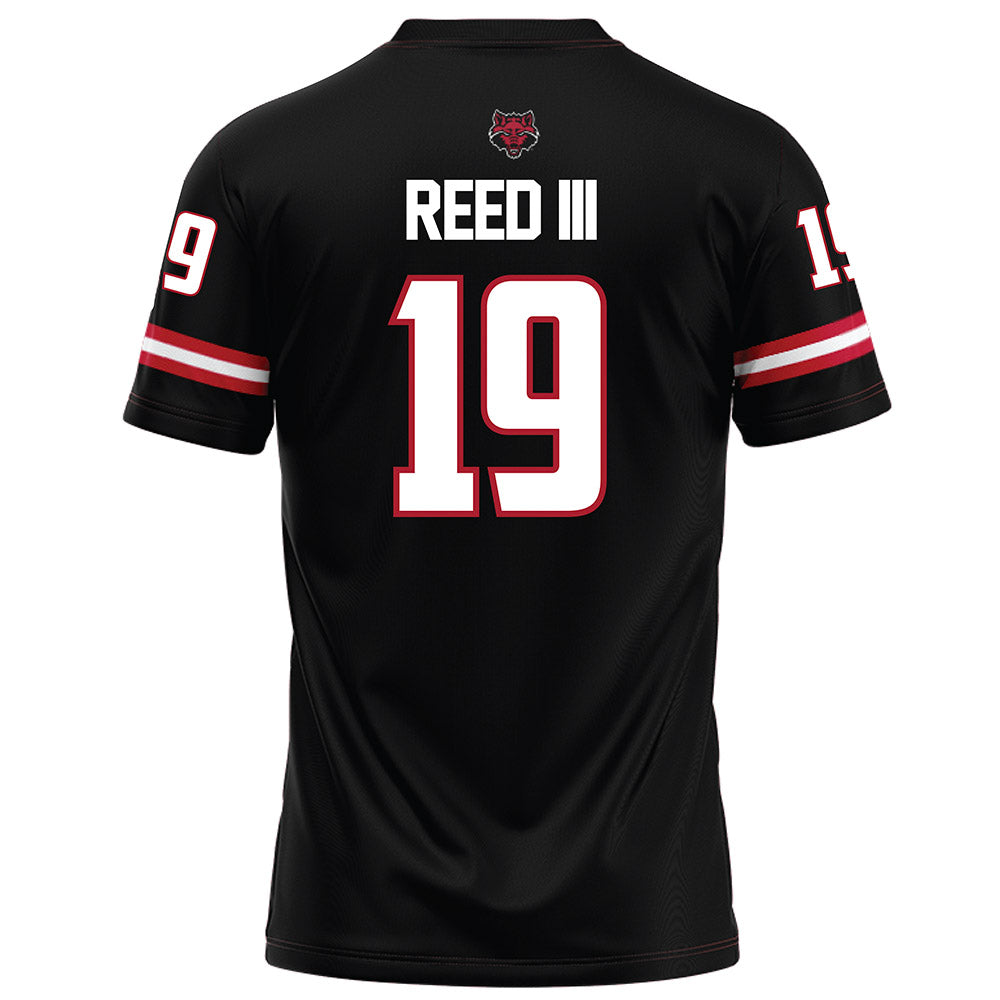 Arkansas State - NCAA Football : James Reed III - Black Football Jersey