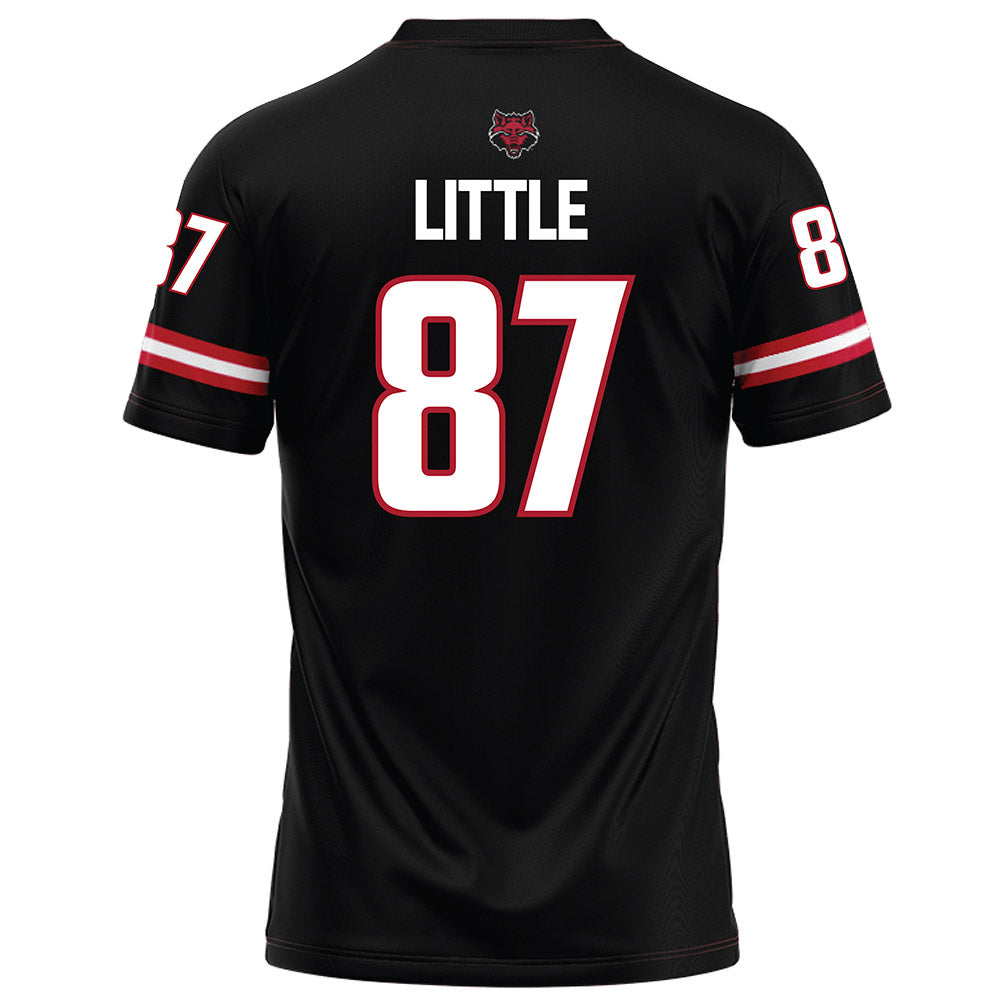 Arkansas State - NCAA Football : Tyler Little - Black Football Jersey