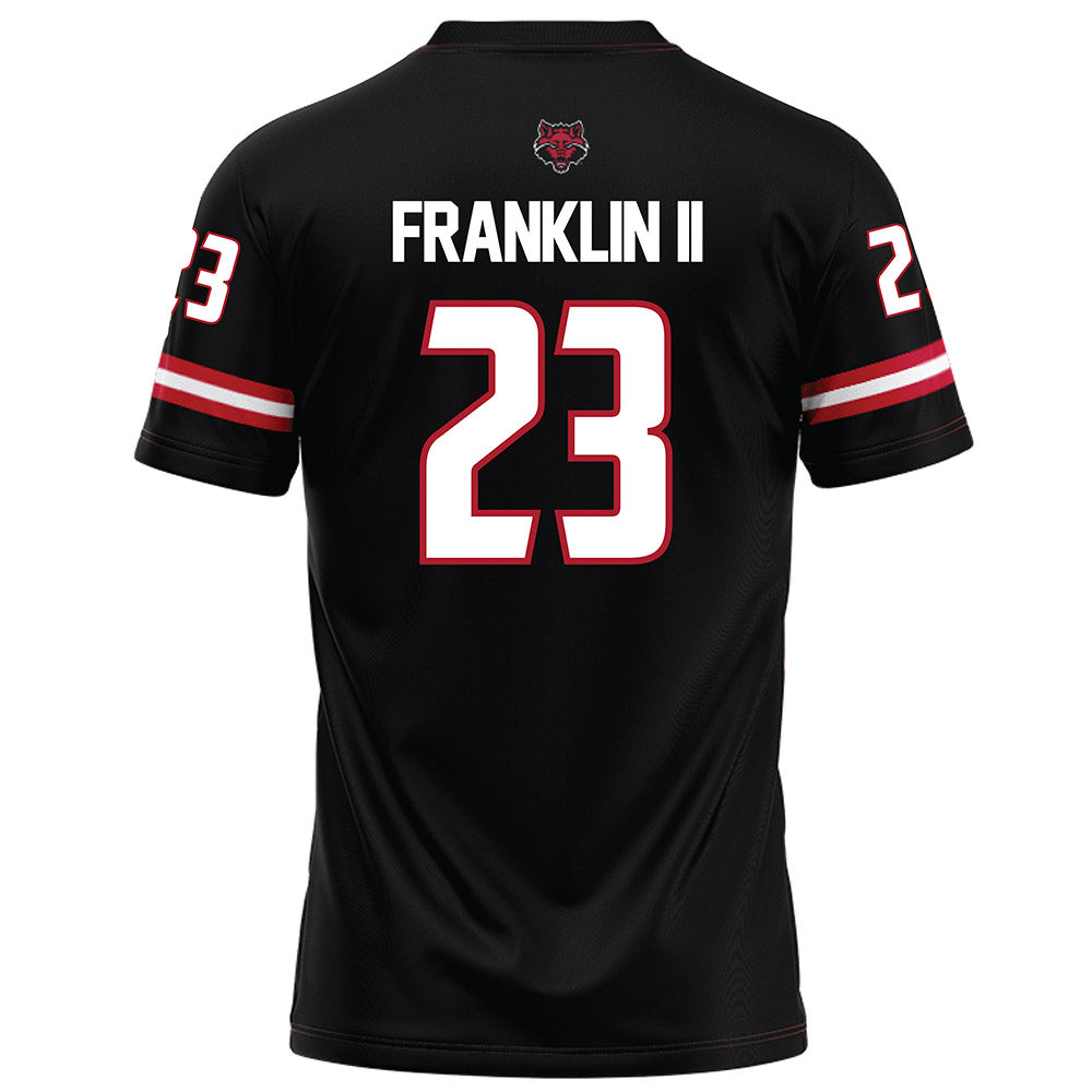 Arkansas State - NCAA Football : Cedric Franklin II - Black Football Jersey-1