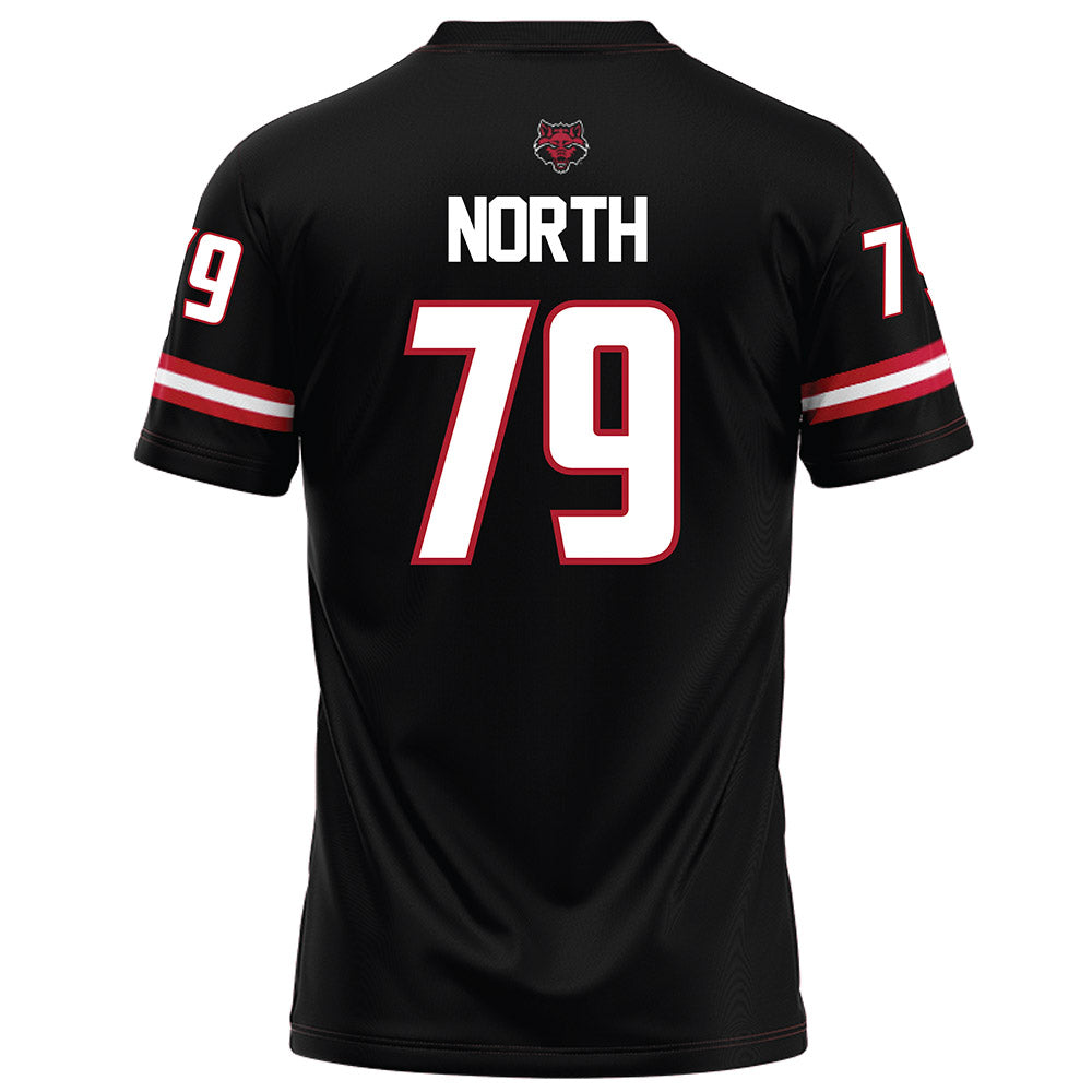 Arkansas State - NCAA Football : Baker North - Black Football Jersey