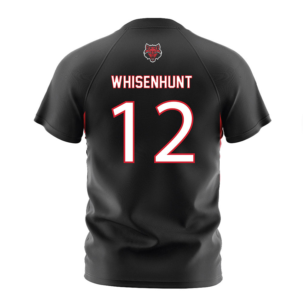 Arkansas State - NCAA Women's Soccer : Riley Whisenhunt - Black Soccer Jersey