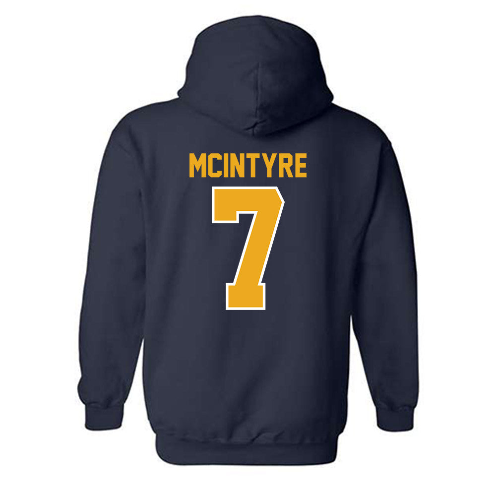 UTC - NCAA Football : John McIntyre - Classic Shersey Hooded Sweatshirt-1