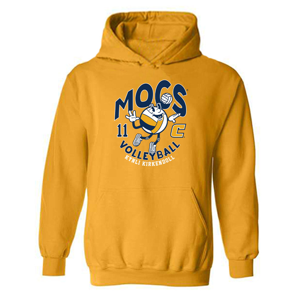 UTC - NCAA Women's Volleyball : Kynli kirkendoll - Fashion Shersey Hooded Sweatshirt