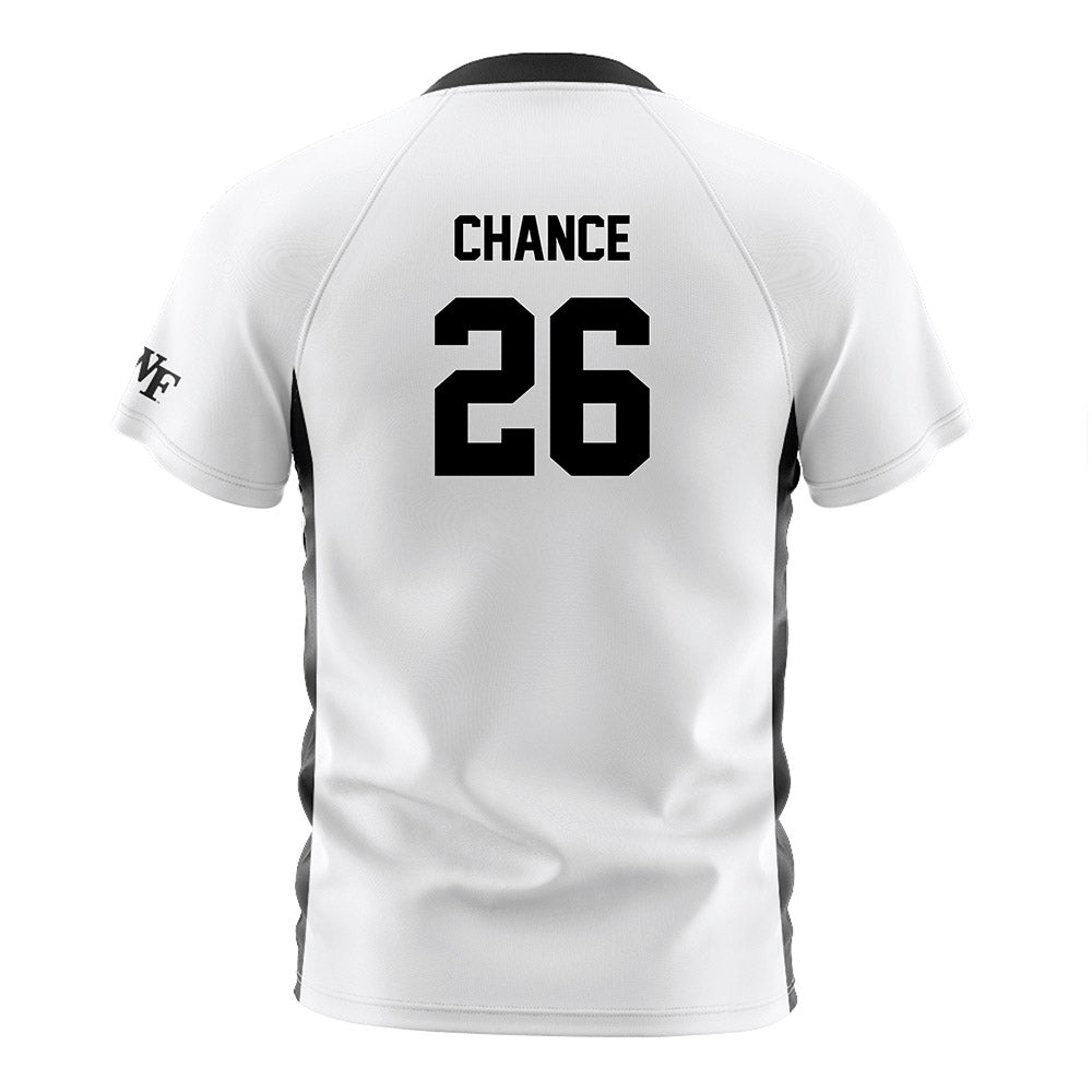 Wake Forest - NCAA Women's Soccer : Taryn Chance - White Soccer Jersey