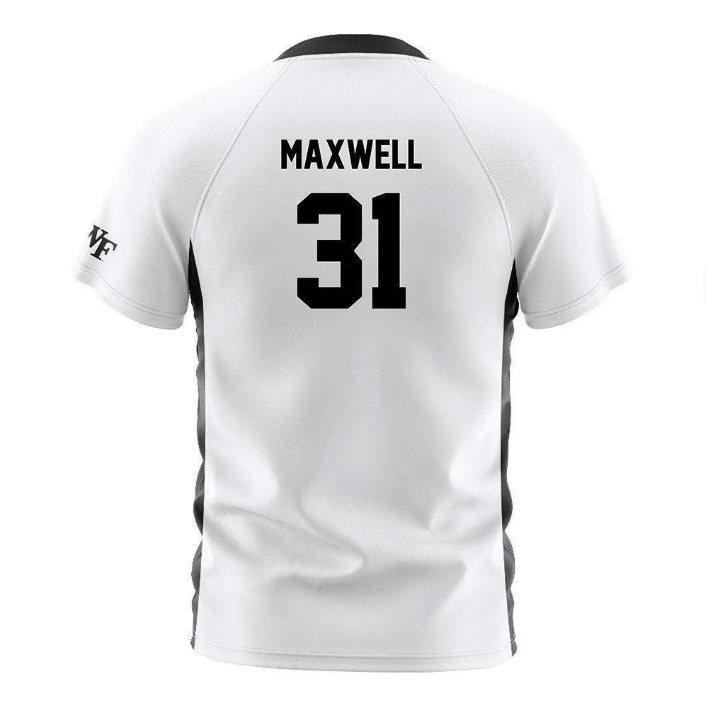 Wake Forest - NCAA Women's Soccer : Kylie Maxwell - White Soccer Jersey-1