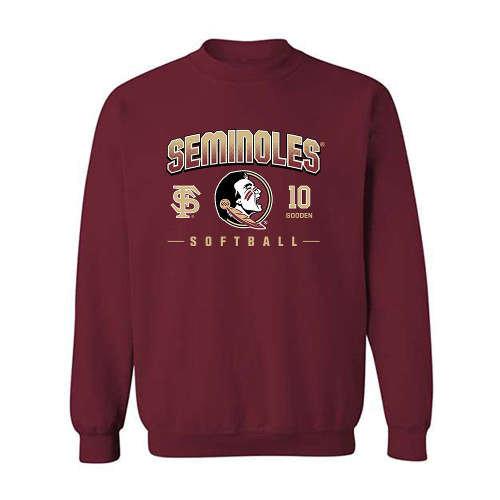 FSU - NCAA Softball : Mimi Gooden - Fashion Shersey Crewneck Sweatshirt