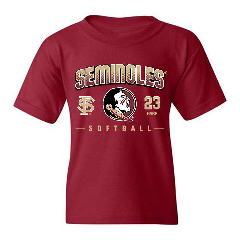 FSU - NCAA Softball : Kennedy Harp - Fashion Shersey Youth T-Shirt