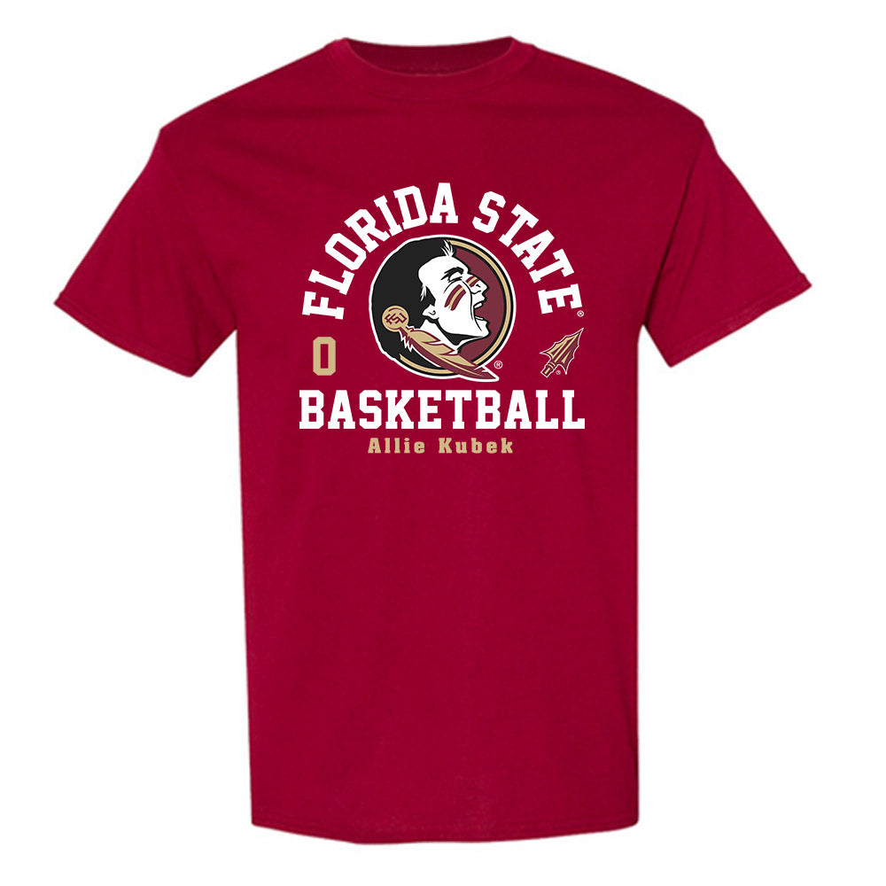 FSU - NCAA Women's Basketball : Allie Kubek - Fashion Shersey T-Shirt-0