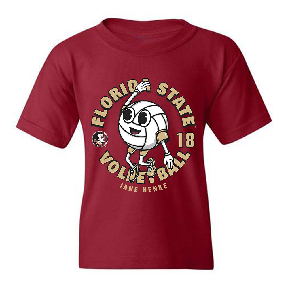 FSU - NCAA Women's Volleyball : Iane Henke - Fashion Shersey Youth T-Shirt