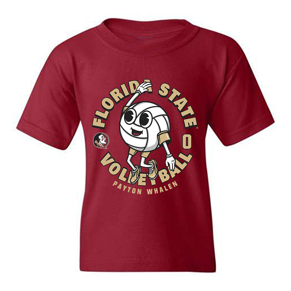 FSU - NCAA Women's Volleyball : Payton Whalen - Fashion Shersey Youth T-Shirt-0