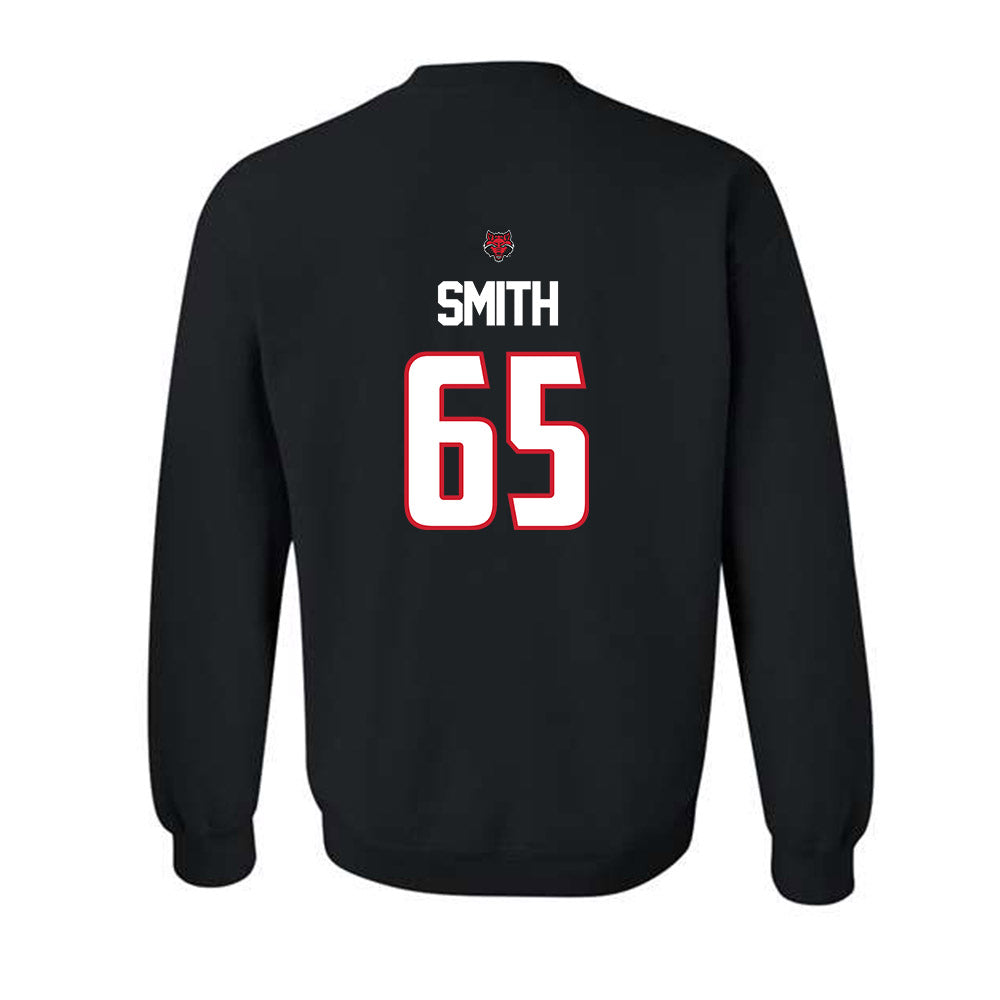 Arkansas State - NCAA Football : Noah Smith - Crewneck Sweatshirt-1