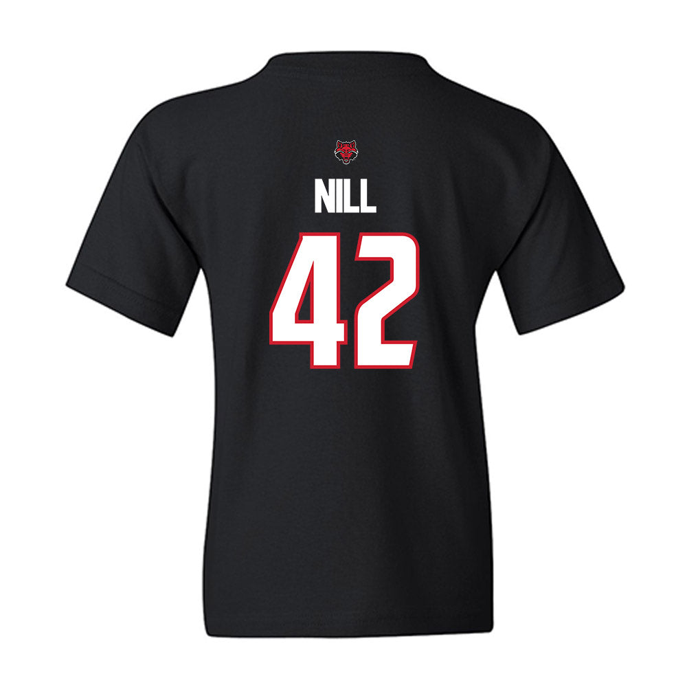 Arkansas State - NCAA Football : Kyle Nill - Youth T-Shirt-1