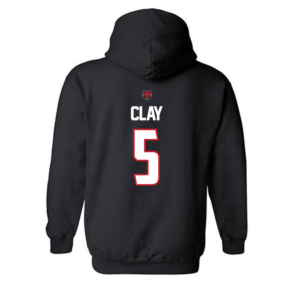 Arkansas State - NCAA Football : Kenyon Clay - Hooded Sweatshirt-1
