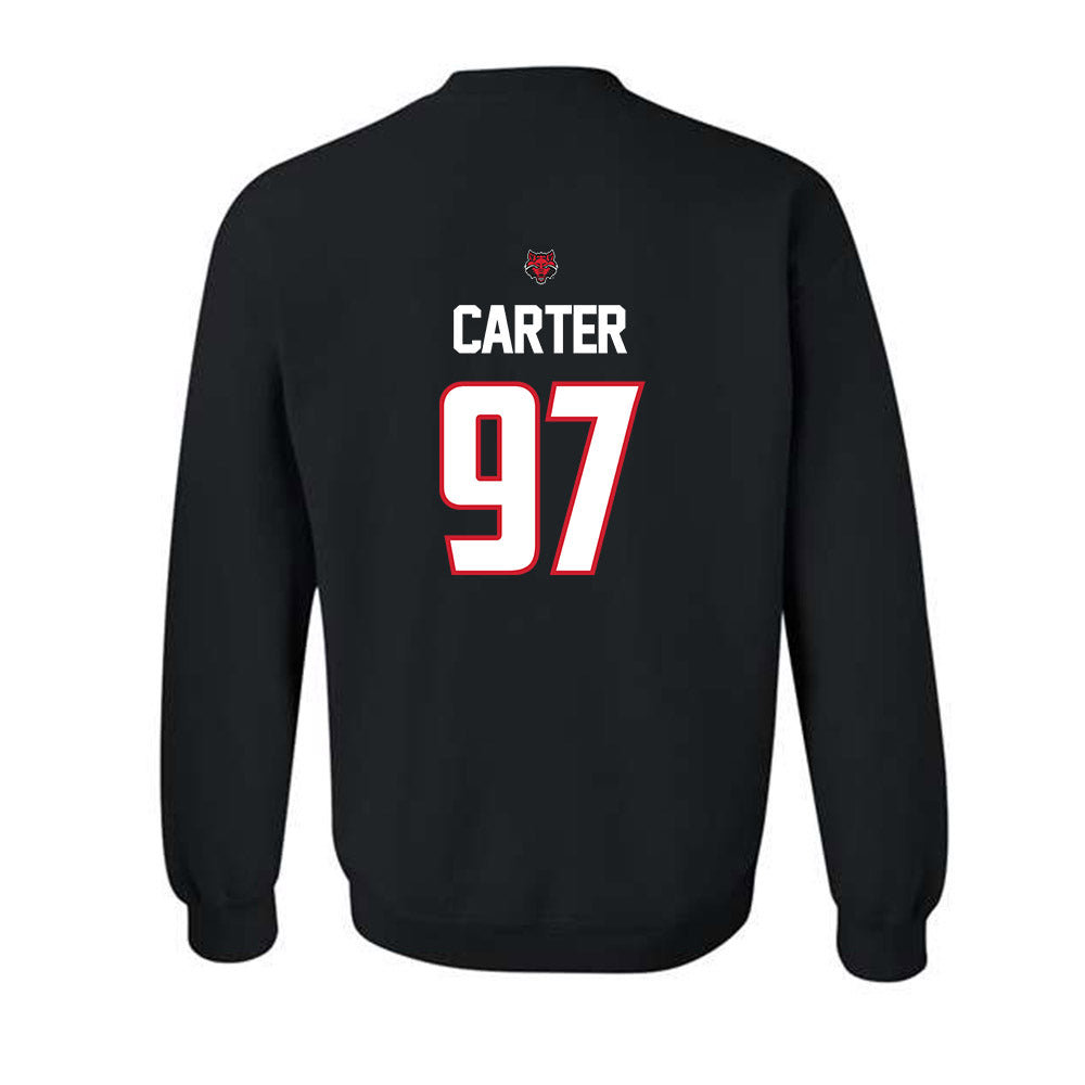 Arkansas State - NCAA Football : Tony Carter - Crewneck Sweatshirt-1