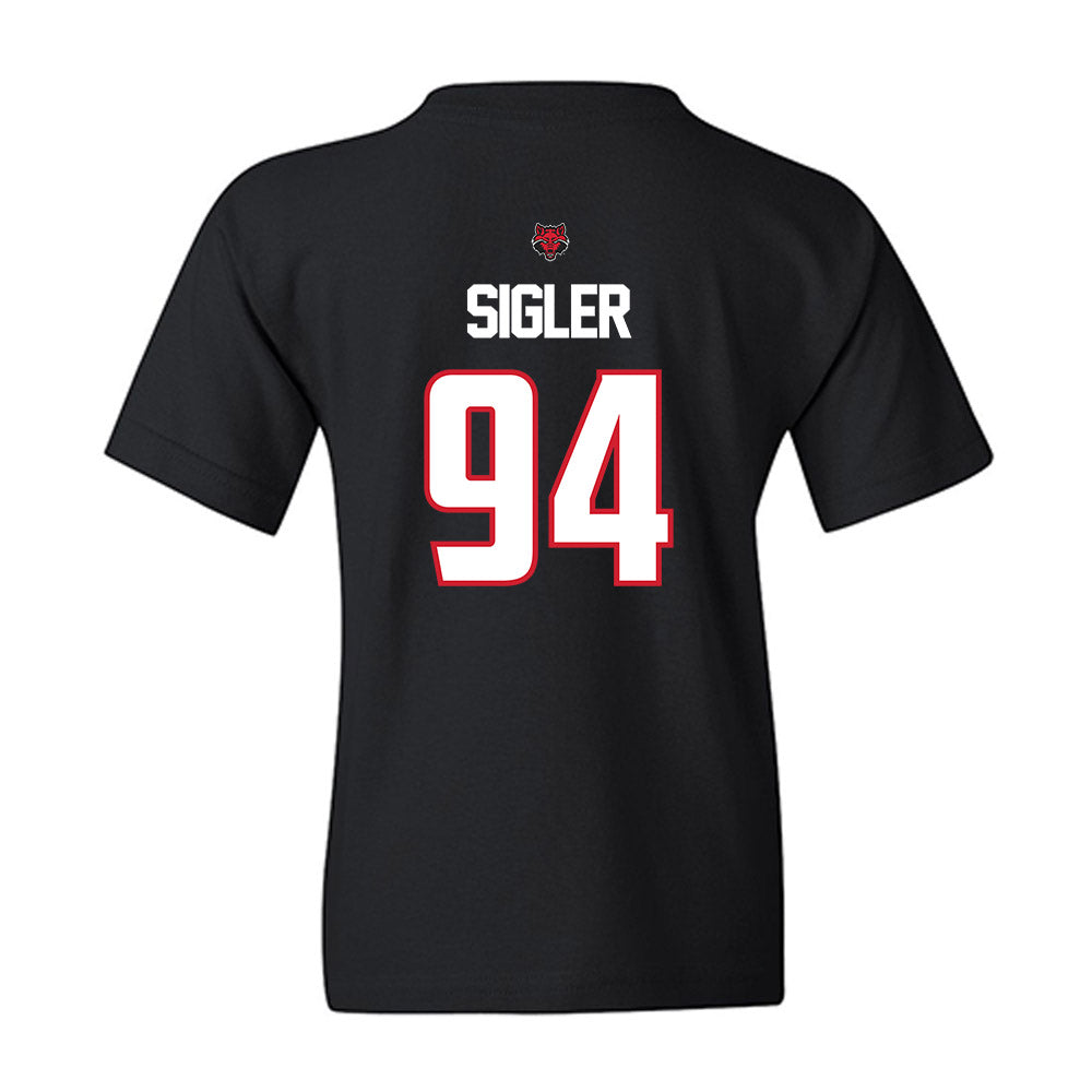 Arkansas State - NCAA Football : Cody Sigler - Youth T-Shirt-1