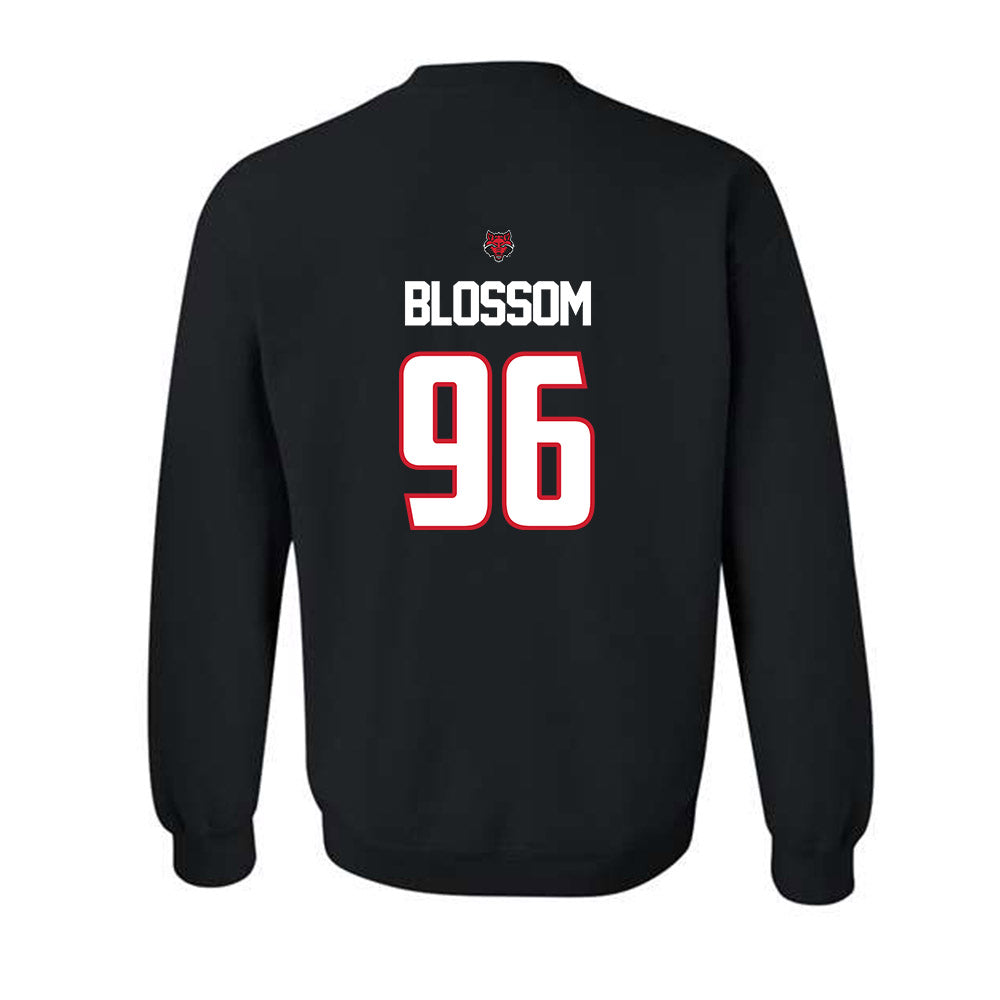 Arkansas State - NCAA Football : Ronnie Blossom - Crewneck Sweatshirt-1