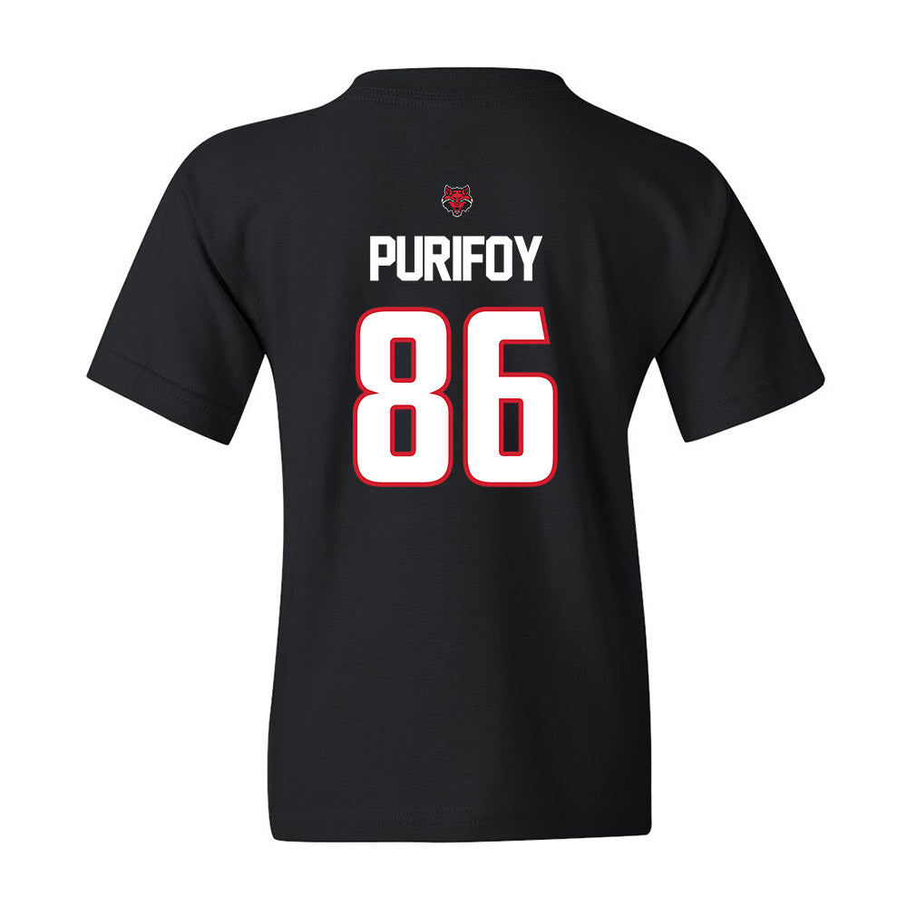 Arkansas State - NCAA Football : Skylar Purifoy - Youth T-Shirt