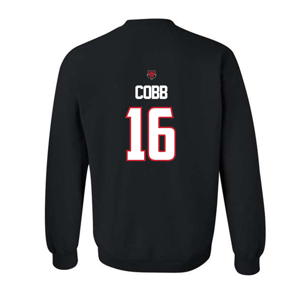 Arkansas State - NCAA Football : Chauncy Cobb - Crewneck Sweatshirt