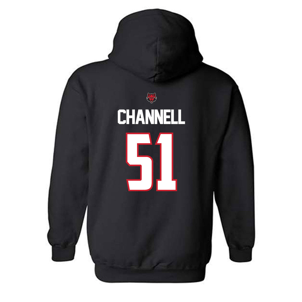 Arkansas State - NCAA Football : Cade Channell - Hooded Sweatshirt-1