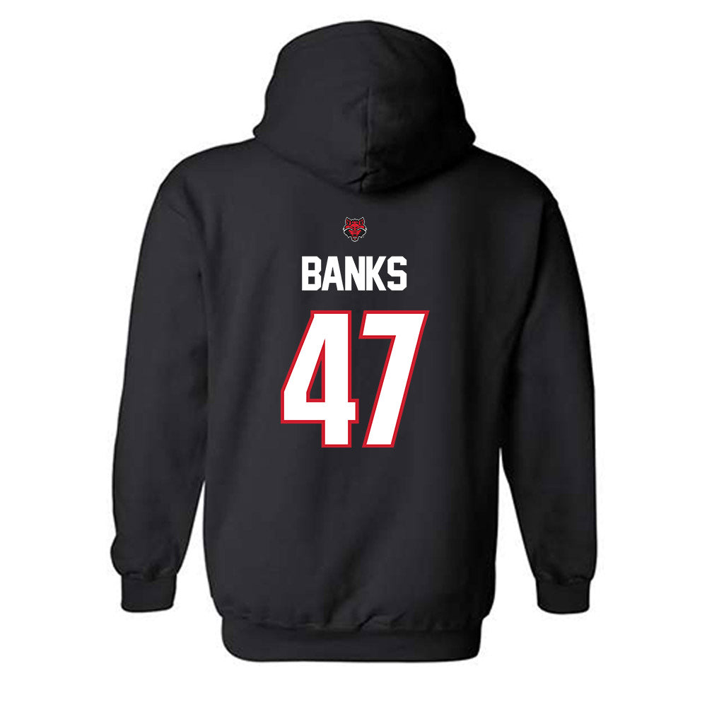 Arkansas State - NCAA Football : Lucas Banks - Hooded Sweatshirt