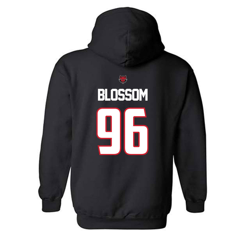 Arkansas State - NCAA Football : Ronnie Blossom - Hooded Sweatshirt-1